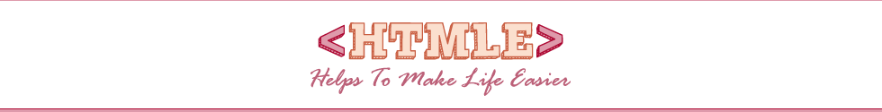 HTMLE Helps To Make Life Easier