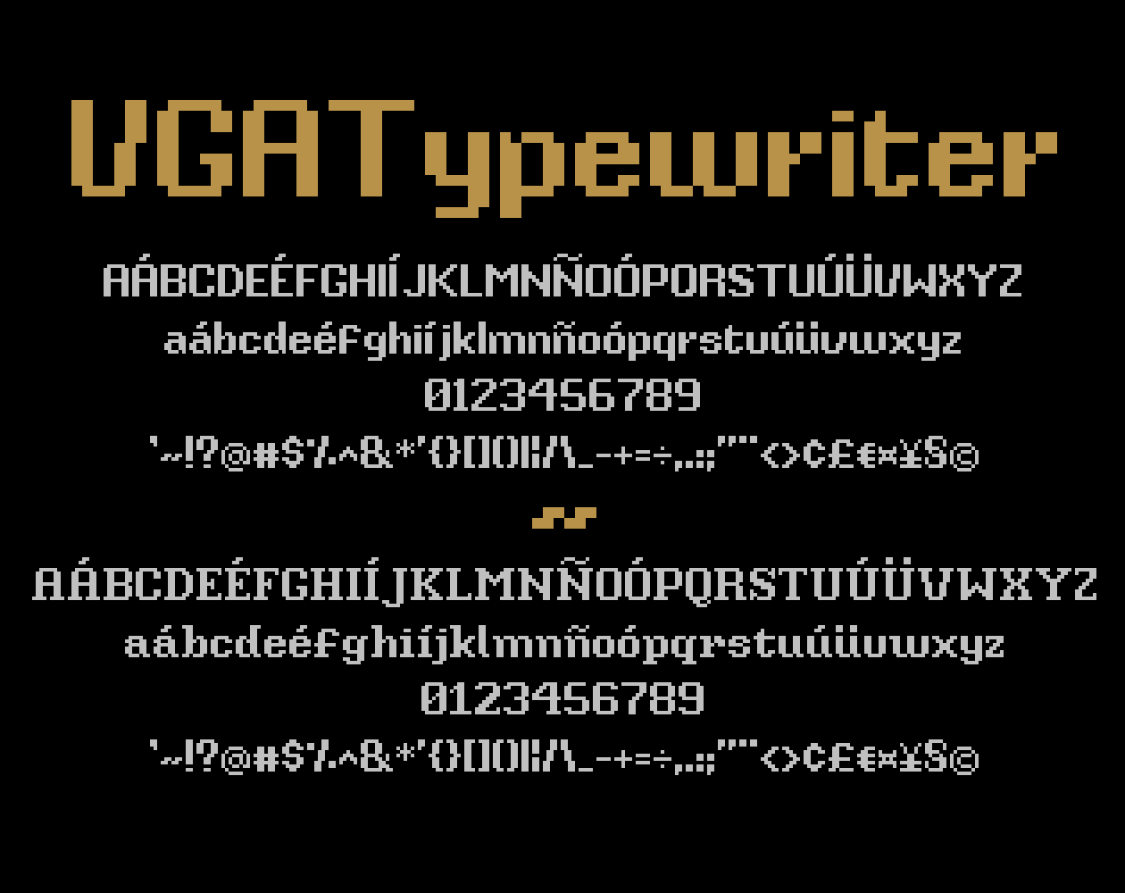 VGA Typewriter