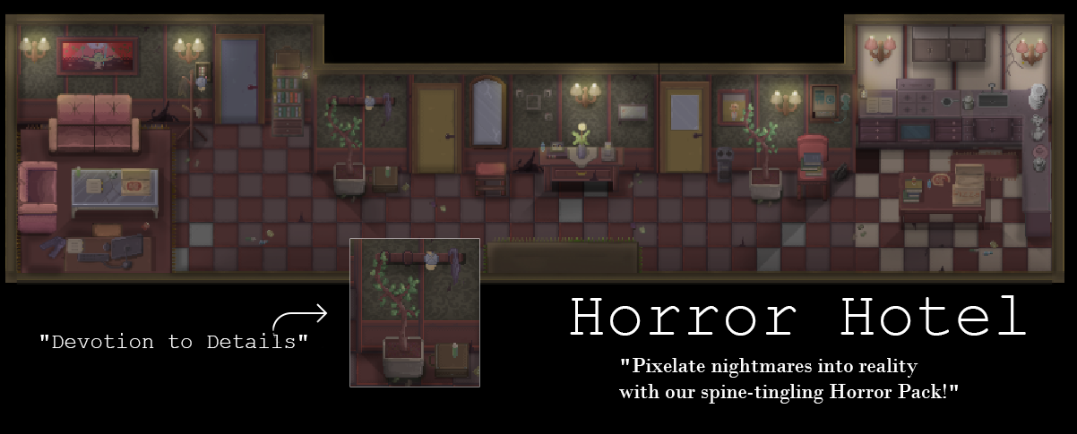 Horror Hotel - Asset Pack