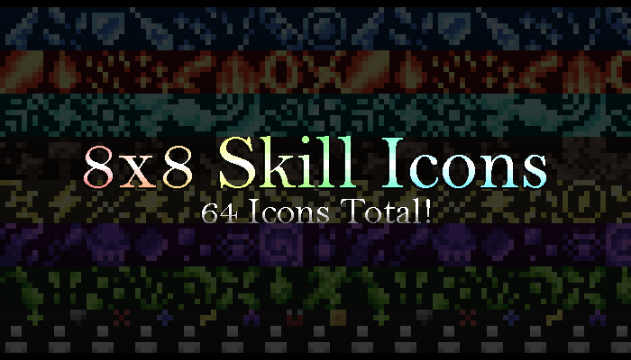 8x8 Skill Icons