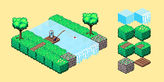 Isometric enviroment