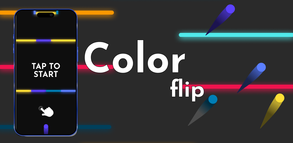 Ready to start game (design, ui, asset, idea) COLOR FLIP