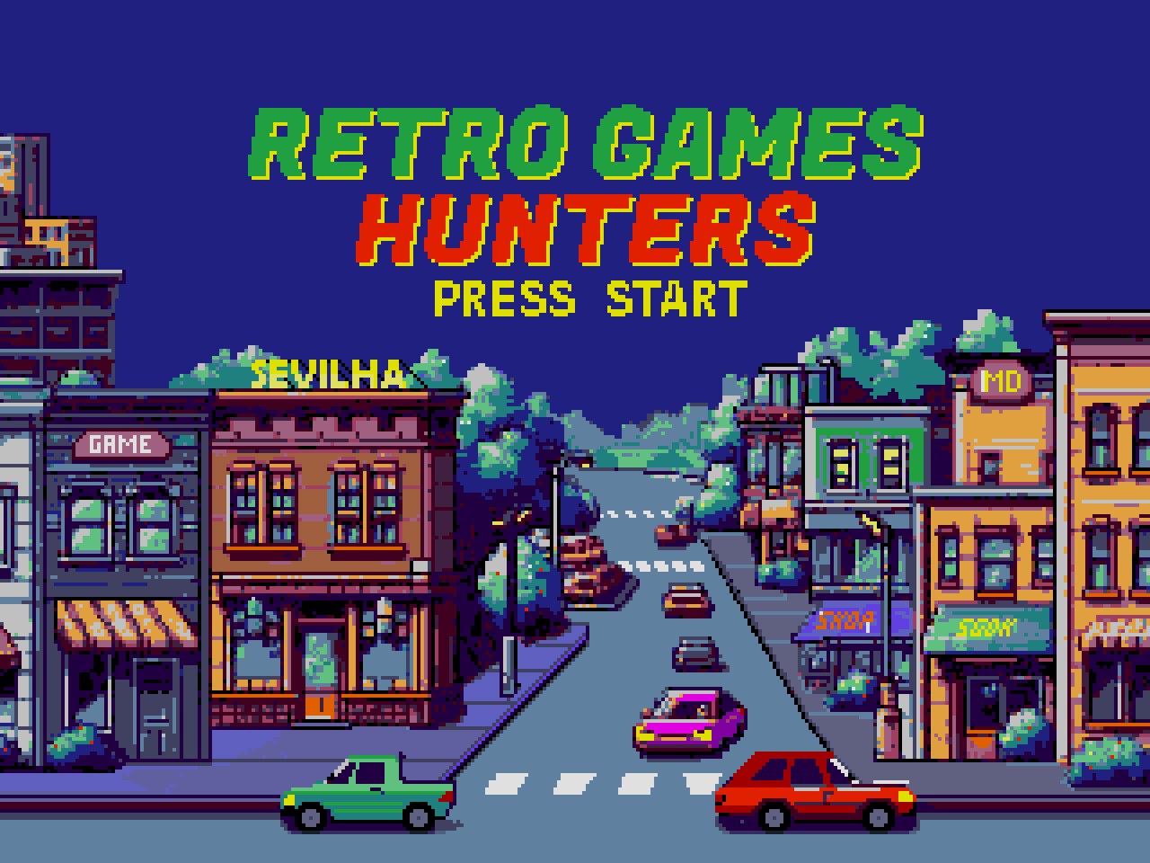 Retro Games Hunters (Mega Drive - Sega Genesis)