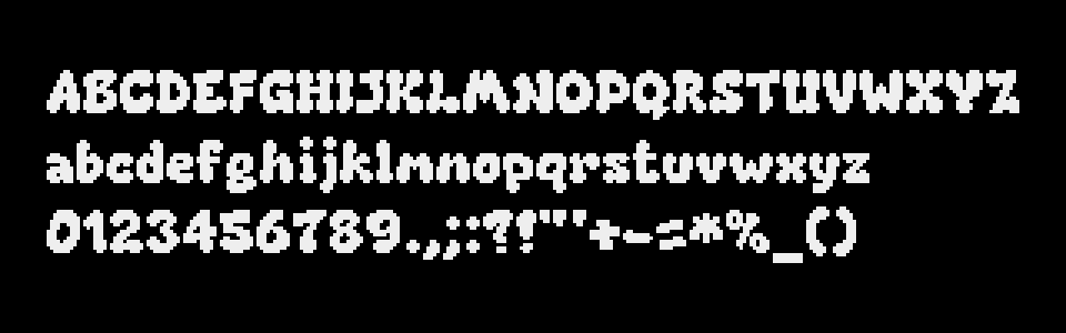 Pixel Font - ZIPLOCK