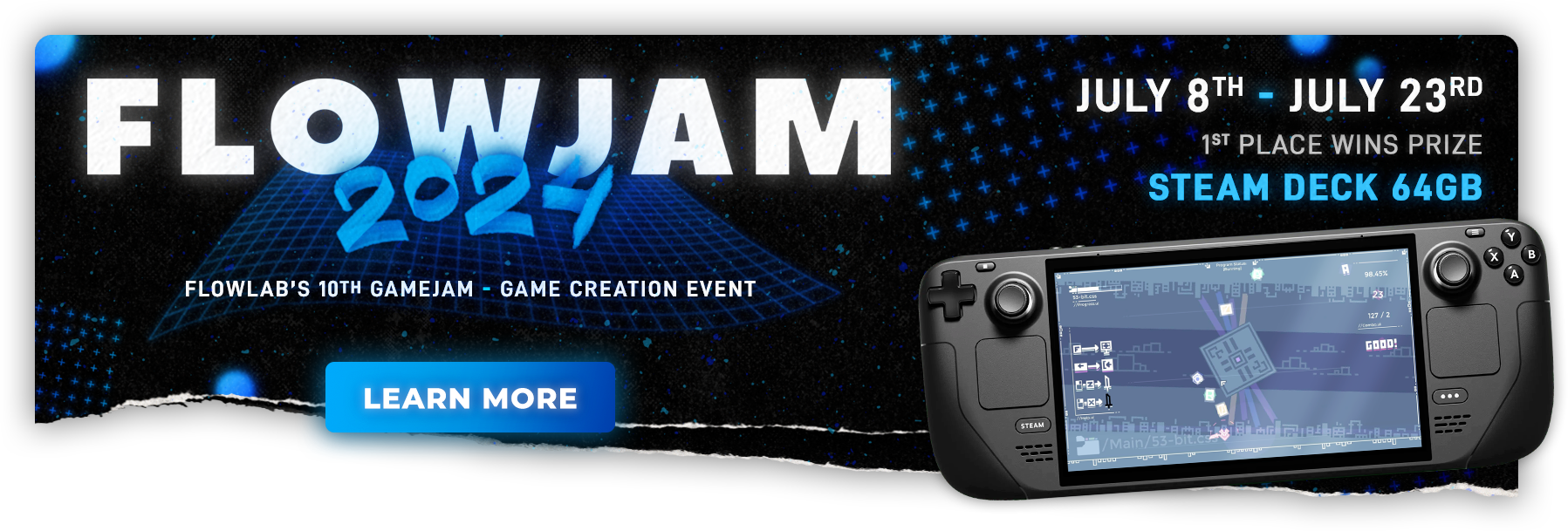 Summer Flowjam 2024 Gamejam Event - Flowlab Game Engine