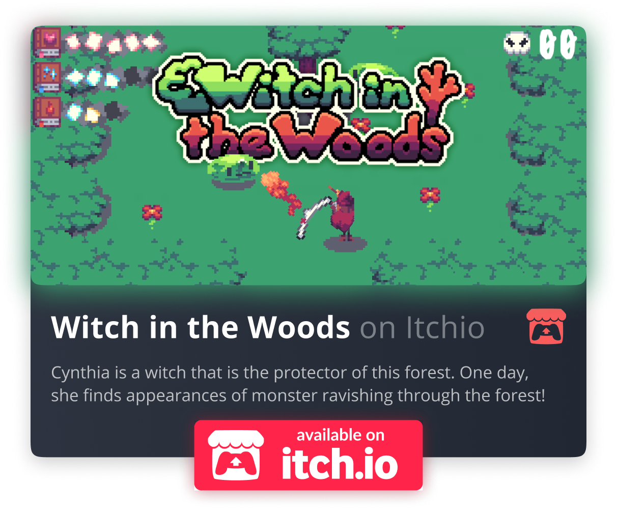 Witch in the Woods - Game made with Flowlab