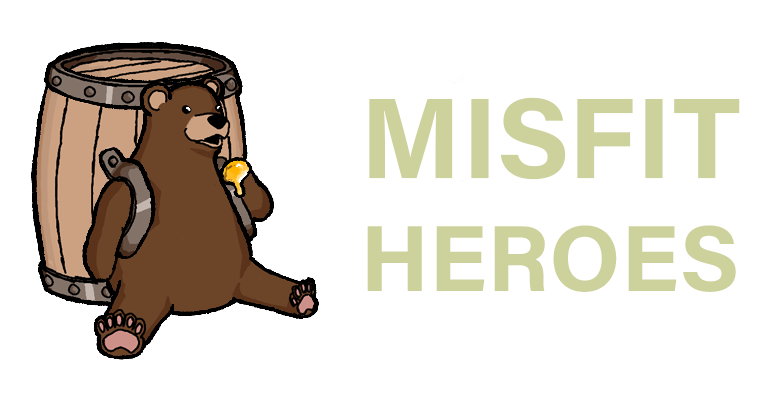 Misfit Heroes - A Project for Kent State University Interactive Design 2024