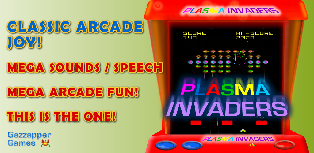 Plasma Space Invaders (Classic Arcade Experience)