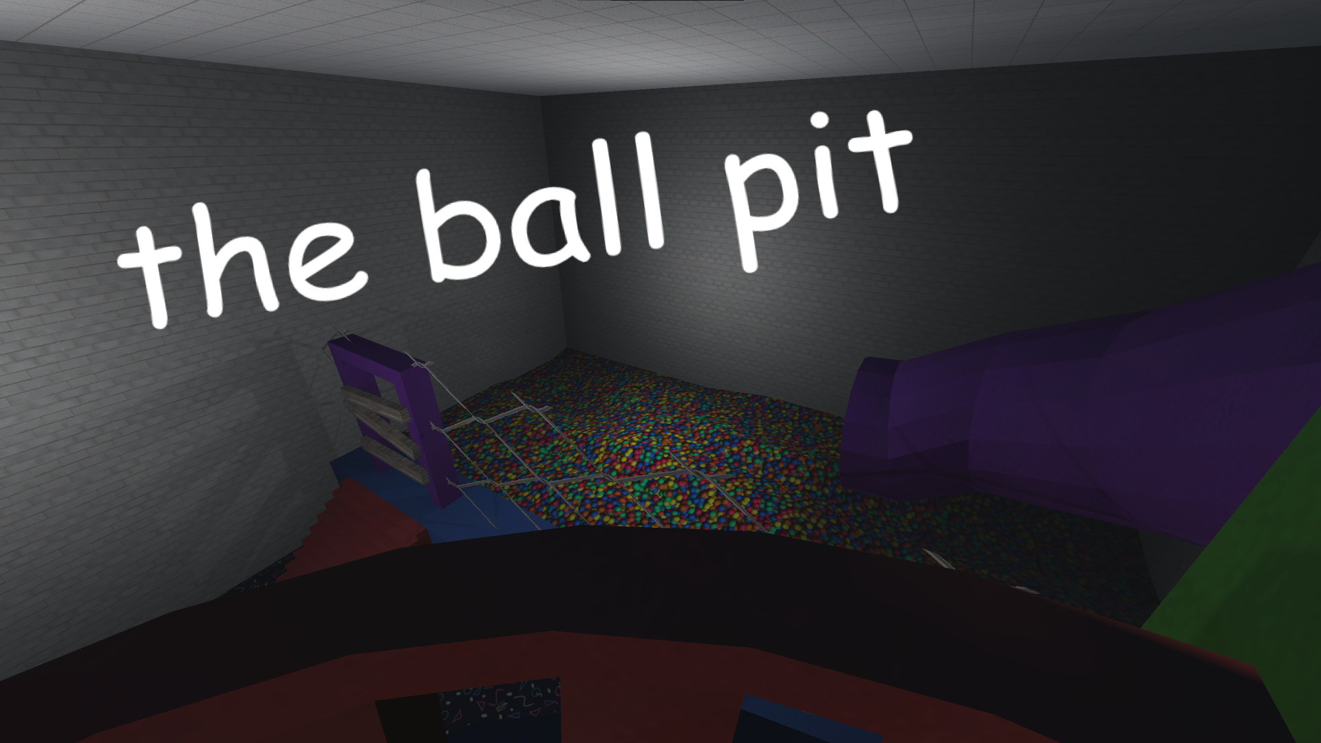 the ball pit