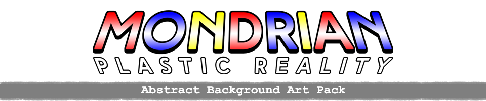 Mondrian - Plastic Reality: Abstract Background Art Pack