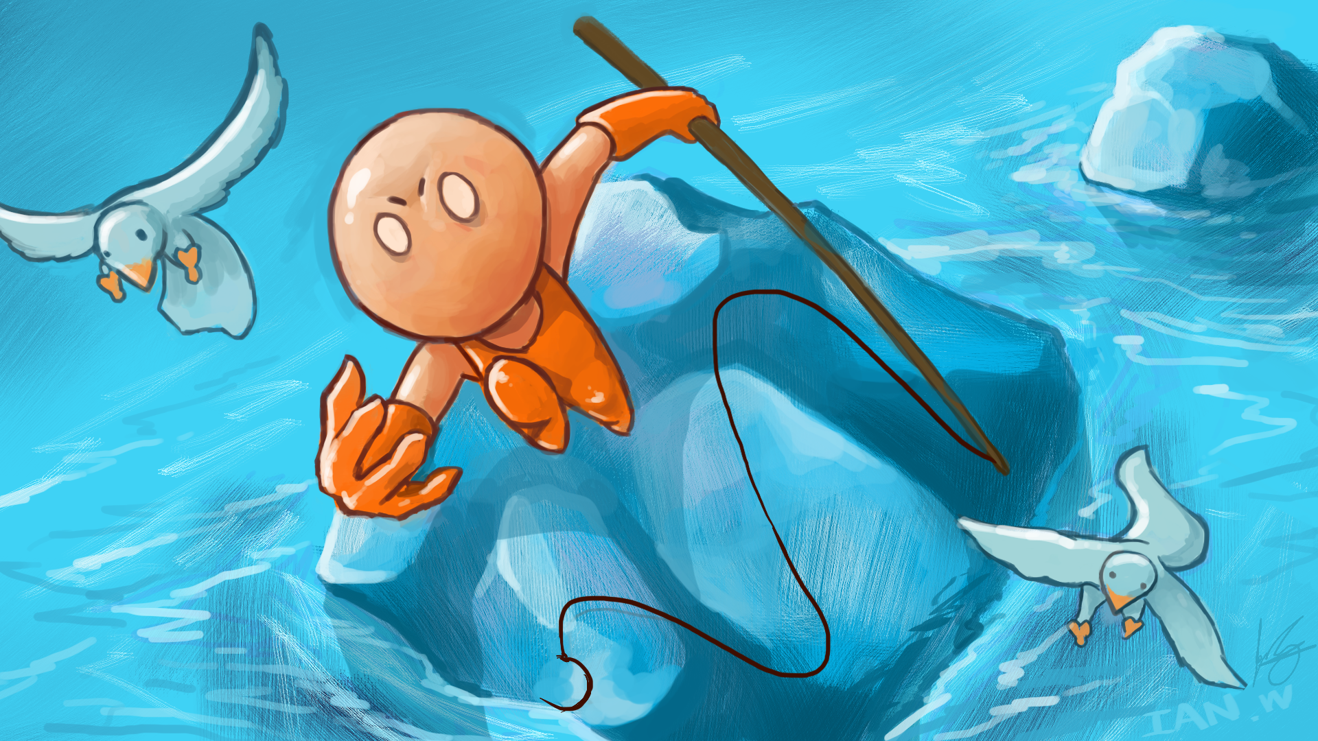 Fisherman Foes: Ocean Commotion