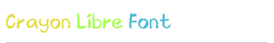 Crayon Libre Font - CC0