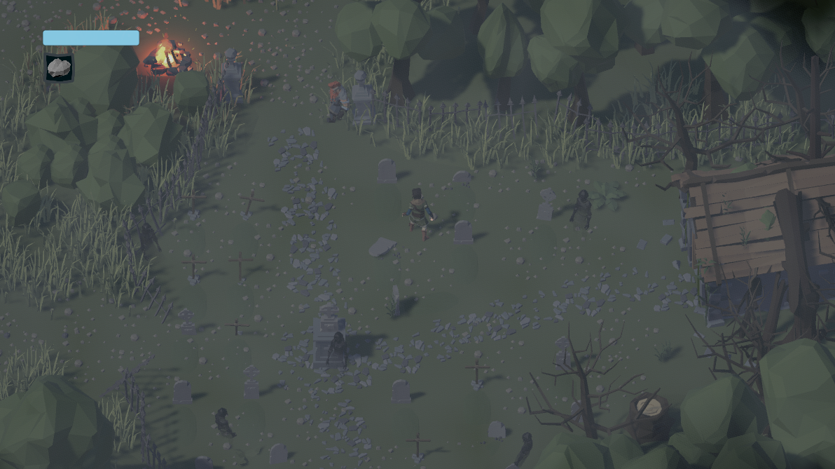 Forest Level - Graveyard