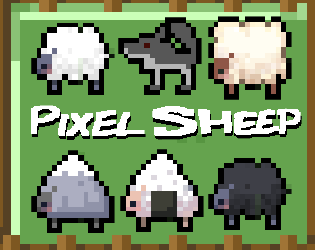 [Art] Pixel Sheep