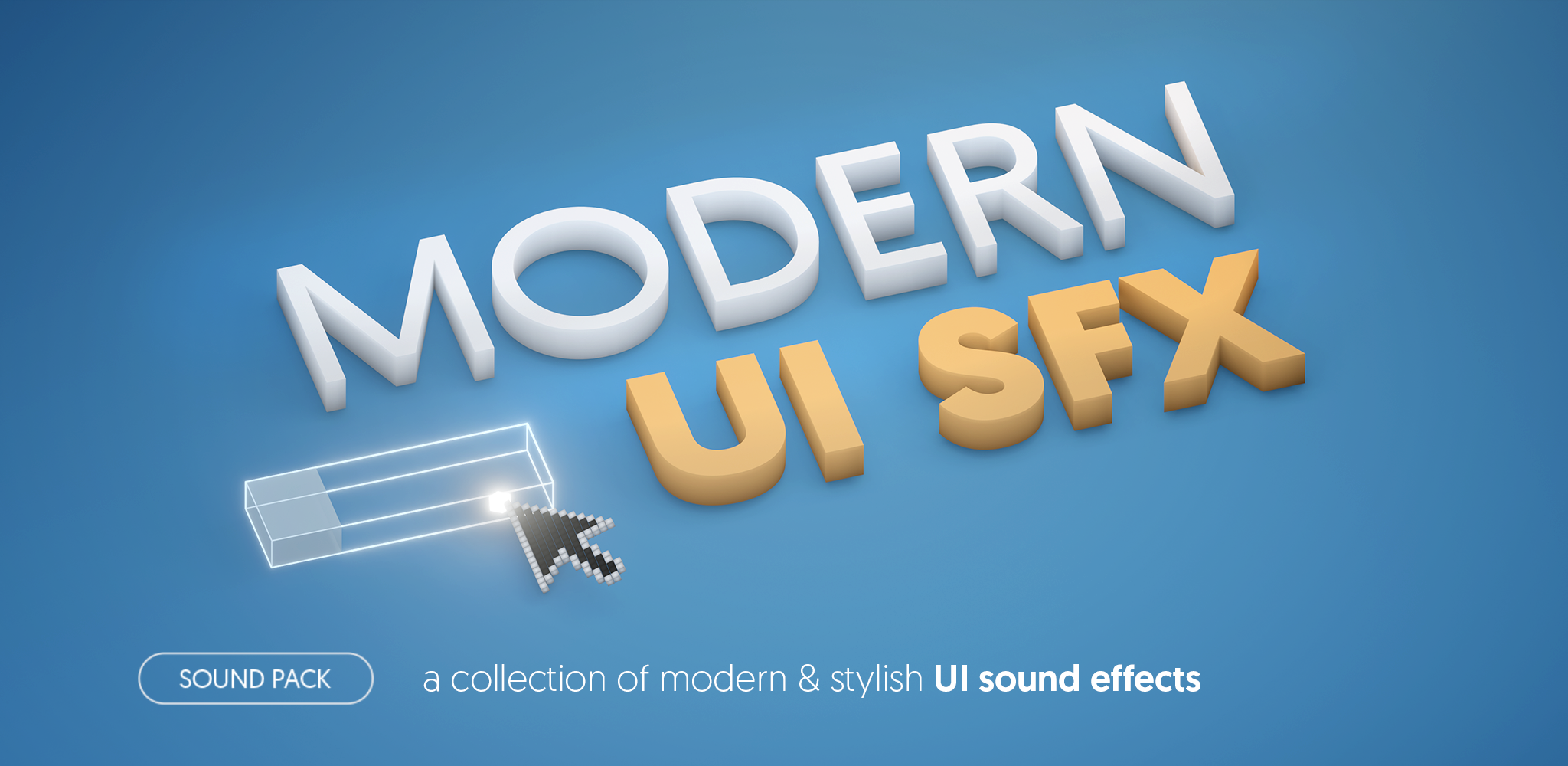 Modern UI SFX - sound pack