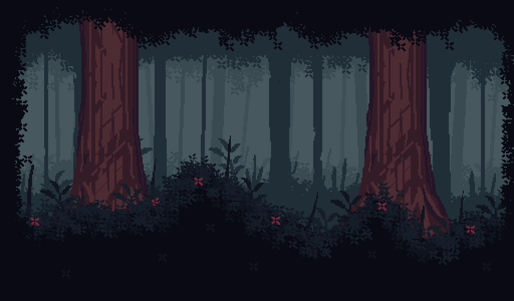 Garden's Forest | A Parallax Background