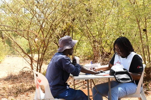 treatment during outreach