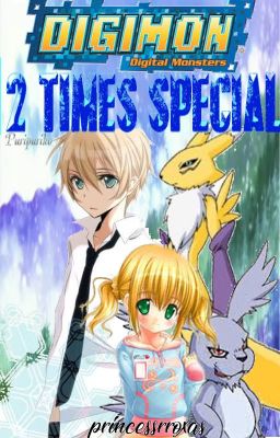 Digimon adventure. A two times special cover