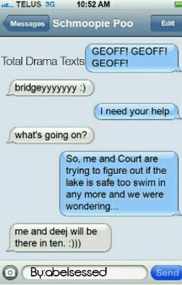 Total Drama Texts cover