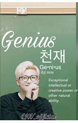 ×Genius× [Kim Namjoon Fanfiction] ~Completed~ cover