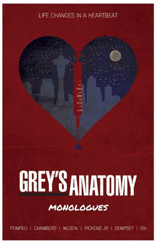 Grey's Anatomy Monologues by nubivagant77