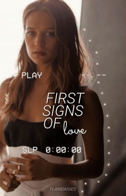 First Signs of Love ⇾ C. Evans ✓ cover