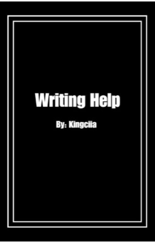 Writing help by umcici