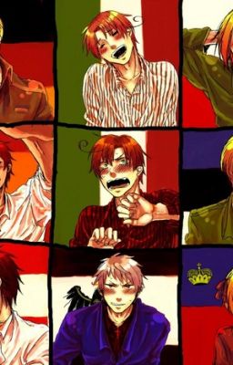 Vampire!Hetalia x Witch!Male!Reader x Werewolf!2p!Hetalia AU -Witch's life- cover