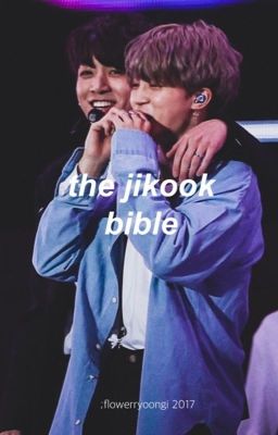 the jikook bible; bts cover