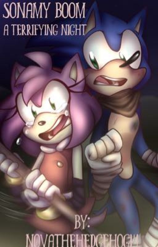 SonAmy BOOM! A Terrifying Night by NOVATheHedgehog14