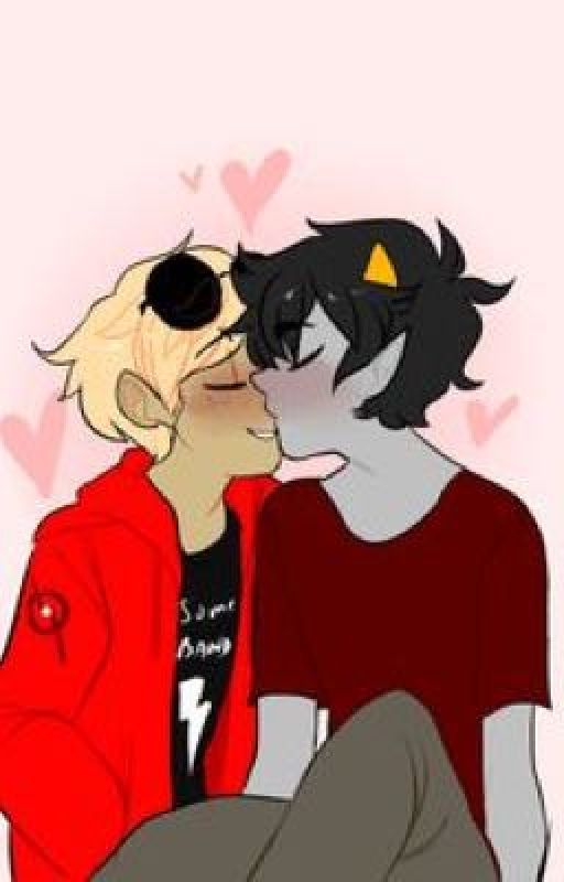 Karkat Vantas X  Dave Strider X pet reader  by EL_SUGAr