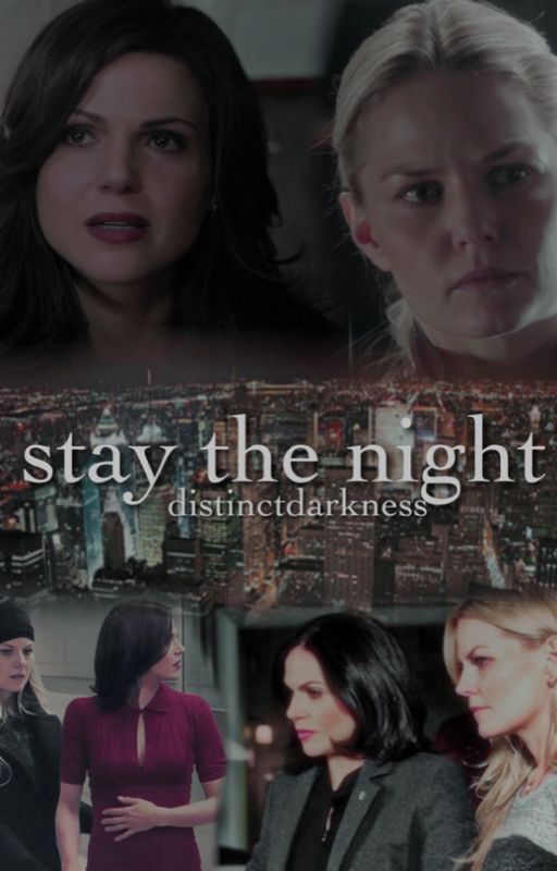 stay the night // swanqueen au by distinctdarkness