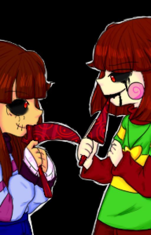 Charisk - Chara x underswap Frisk by Shady_Tato