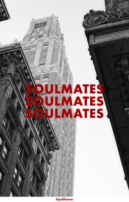 soulmates. ― chandler bing cover