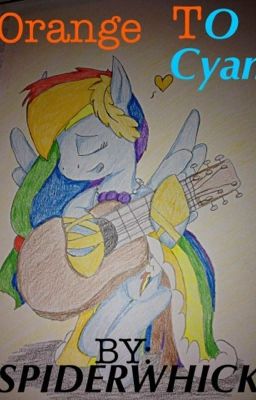 Appledash mlp ~Orange to Cyan~ cover