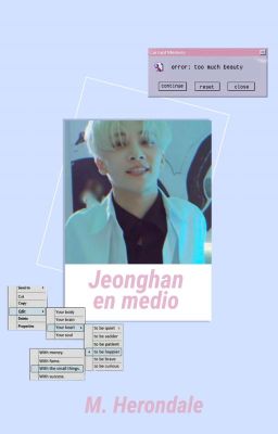 Jeonghan en medio  »  JeongCheol/Meanie  cover