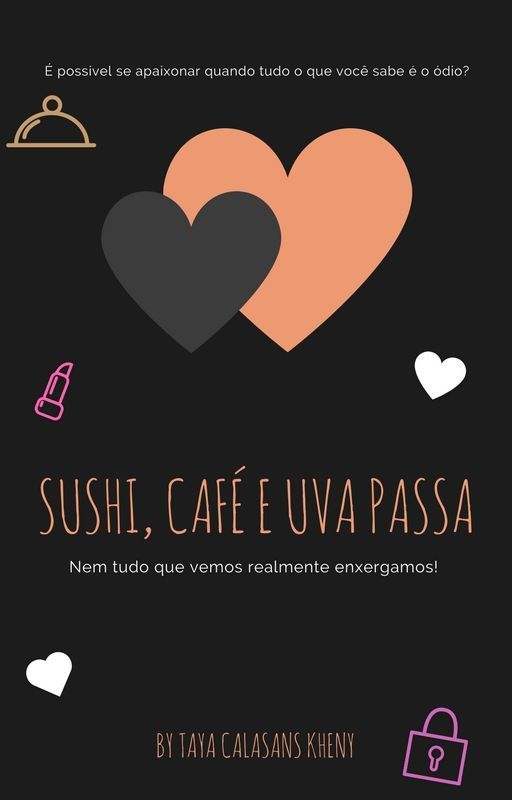 Sushi, café e uva passa by TayaCalasans