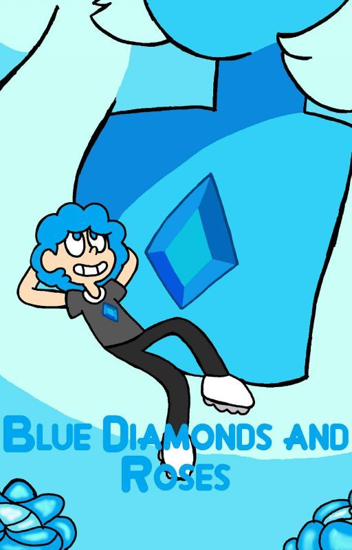 Blue Diamonds and Roses by JamesUniverse12