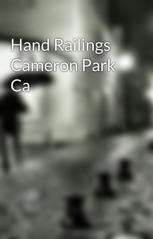 Hand Railings Cameron Park Ca by OrnamentalIronoutlet