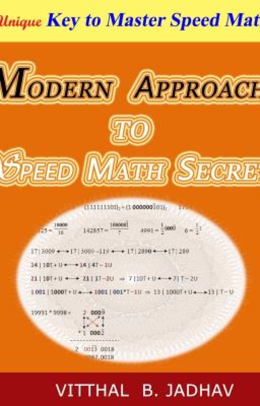 Modern approach to speed math secret by jadhavvitthal1989