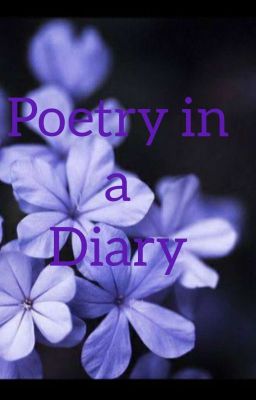 Poetry in a diary cover