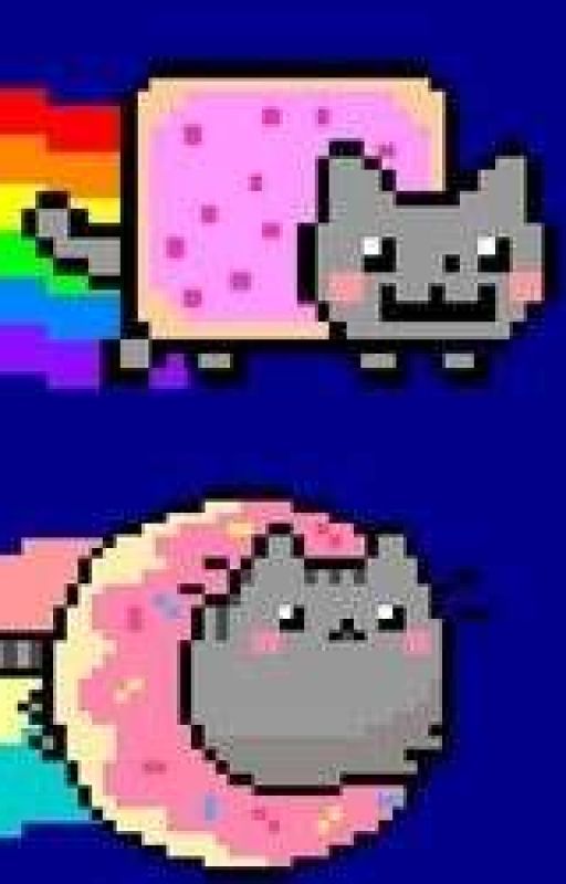 Nyan cat's secret brother by ilovepoptartz