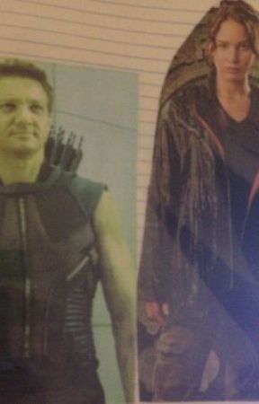 Clint Barton and Katniss Everdeen- Hawkniss by speedreader104