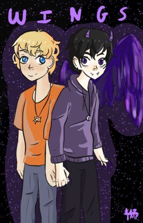 Wings (A solangelo AU) by kazika6