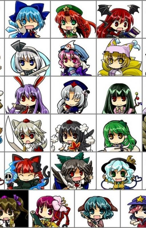 Touhou characters I like. by TouhouSakuya1