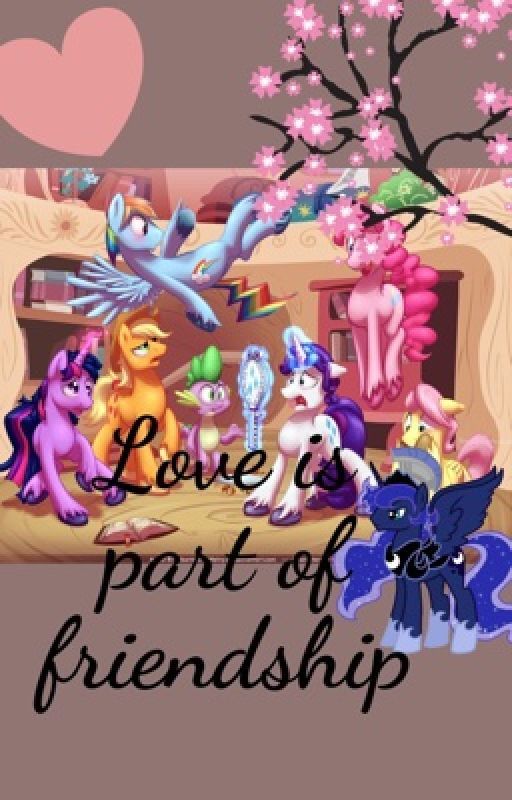 Love is part of friendship by artyviolet45