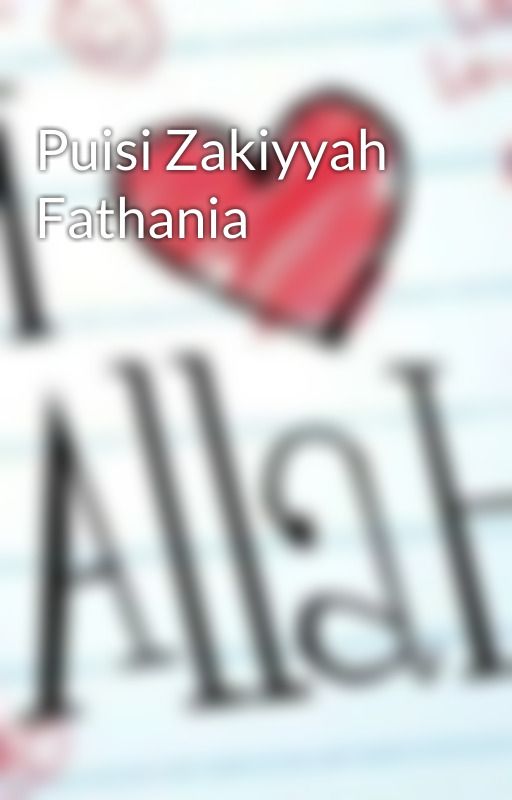 Puisi Zakiyyah Fathania by Bind-Project