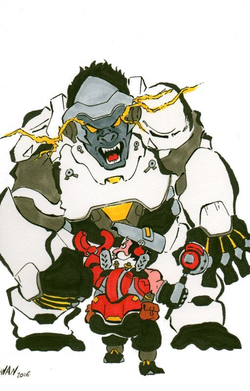 Winston x Torbjorn Lemon by BigBob89