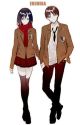 EreMika's High School Life Love Story (AOT) by Xzeopp