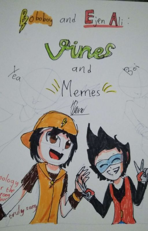 Boboiboy and Ejen Ali vines (and memes probably)  by Lonely-Days_Ahead